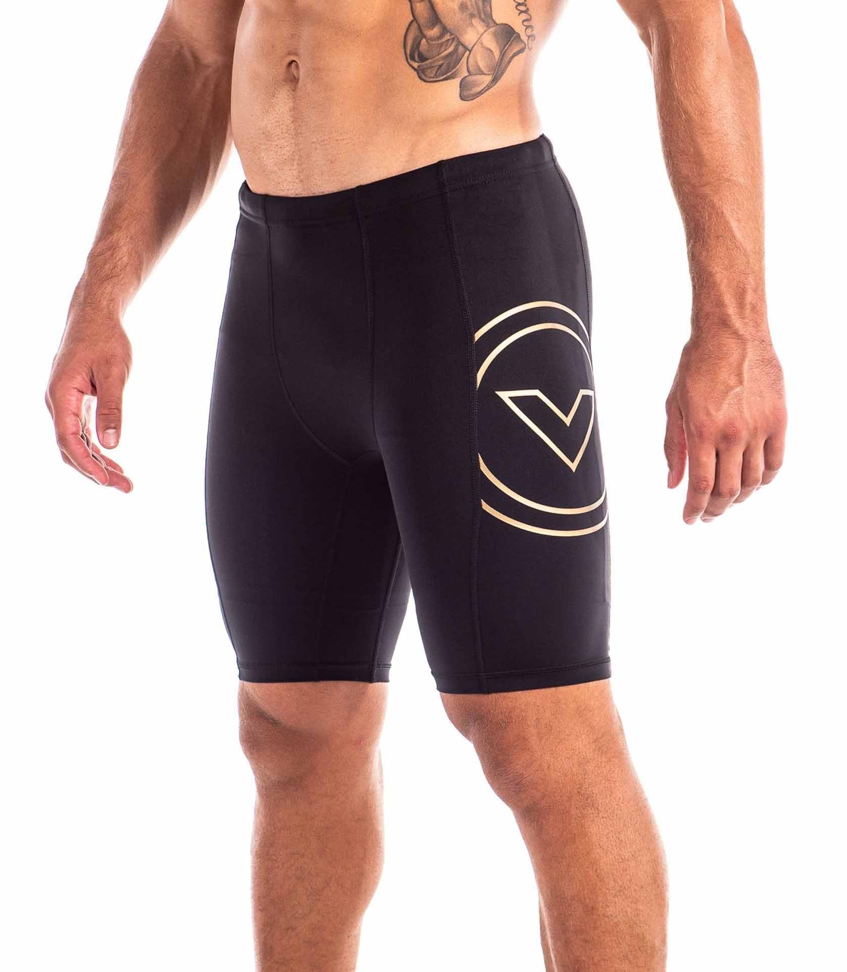 Compression shorts fashion for lifting